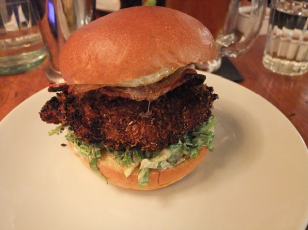 chicken burger at hawksmoor covent garden seven dials