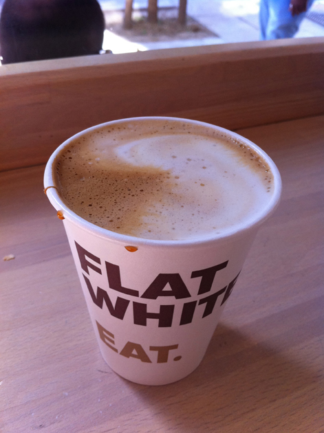 eat flat white