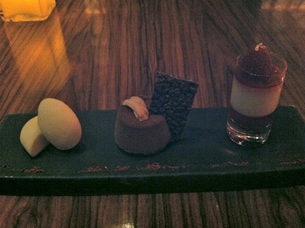 selection of desserts at shibuya