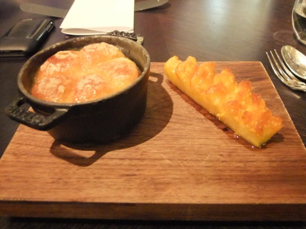 tipsy cake at dinner by heston blumenthal