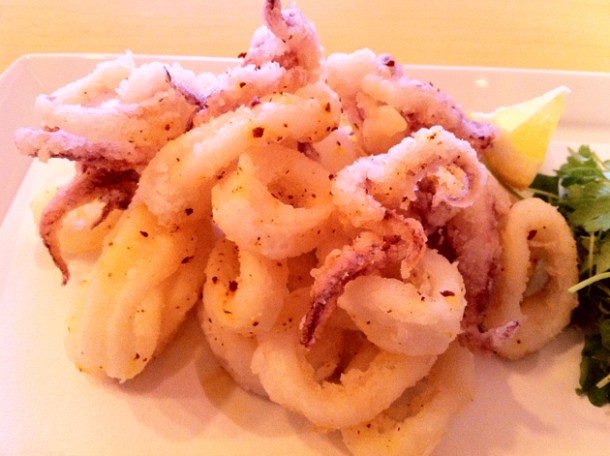 wasabi calamari at danji