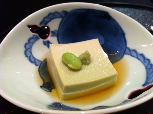 edamame tofu at hakubai new york