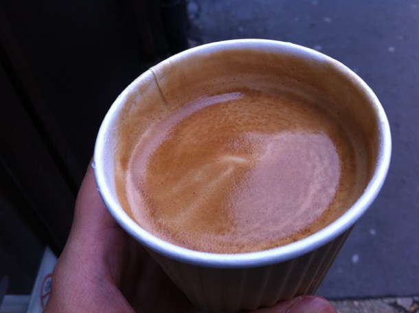 a flat white from lick