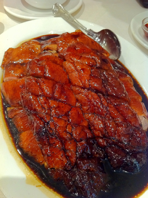 roast duck at four seasons wardour street