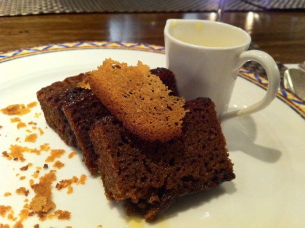 ginger pudding at the athenaeum