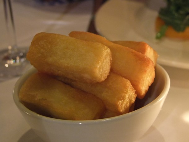 triple cooked chips at the notting hill brasserie