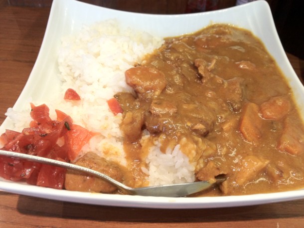 pork katsu curry at ten ten tei