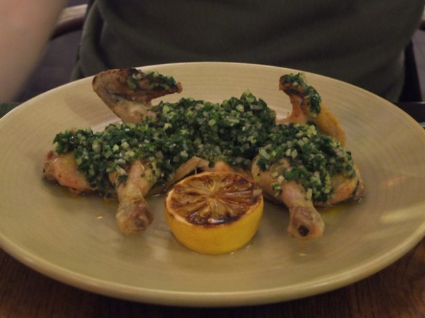 poussin at bread street kitchen