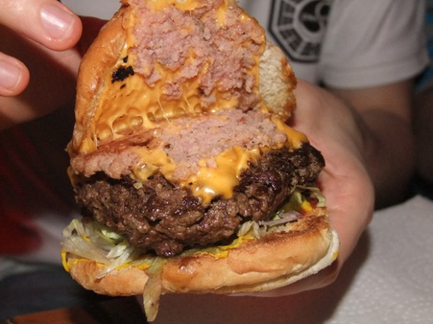 another bacon cheese burger at meatliqour