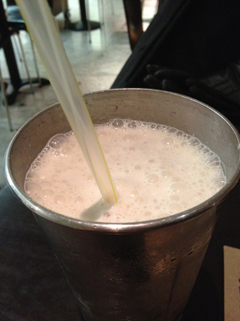 gbk mince pie milkshake