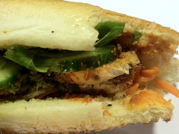 catfish vietnamese sandwich at banh mi 11