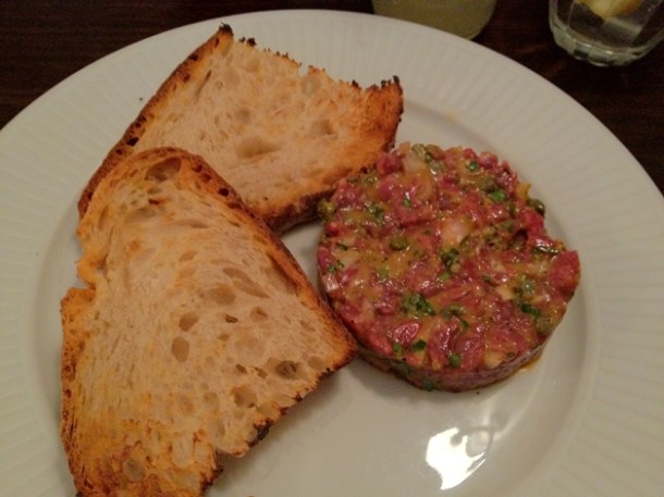 steak tartare at côte