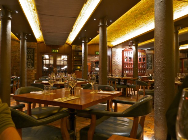 interior of hawksmoor seven dials covent garden