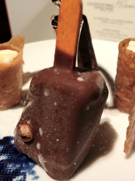 mini frac ice cream petit fours at moments mandarin oriental hotel barcelona