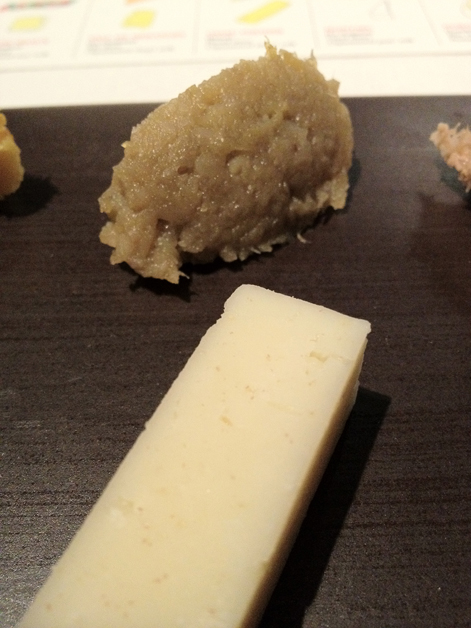 ossau fermier and artichoke confit at moments mandarin oriental hotel barcelona