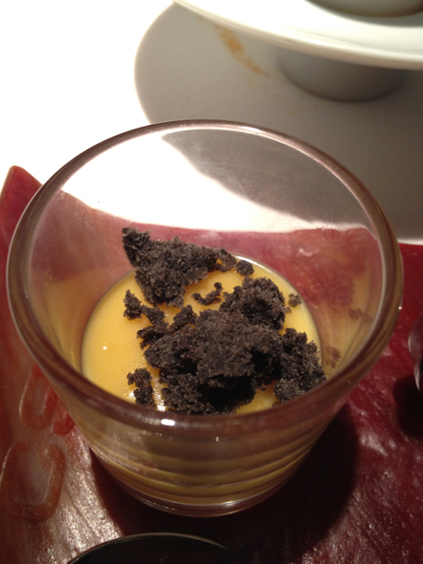 passion fruit cream at cinc sentits