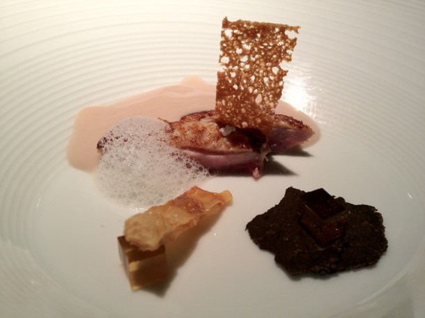 smoked quail at cinc sentits
