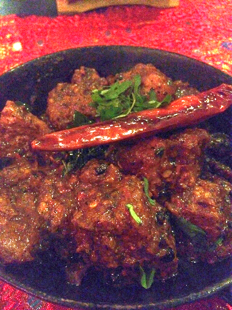 coorgi style pork at carom