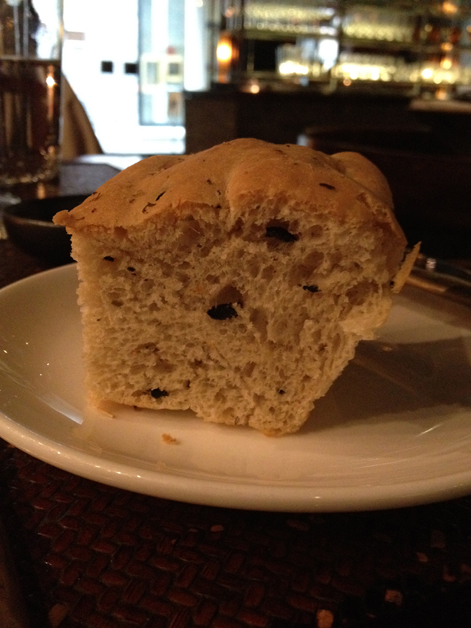 olive bread at t8