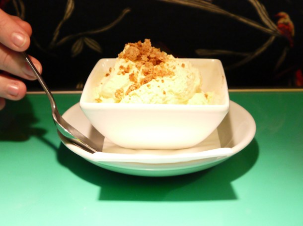 passion fruit syllabub at east street london