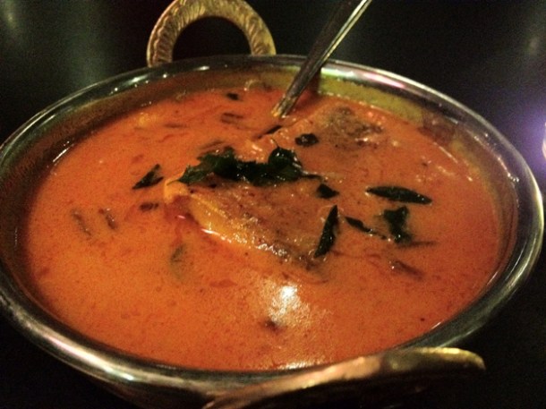 sea bass curry at carom