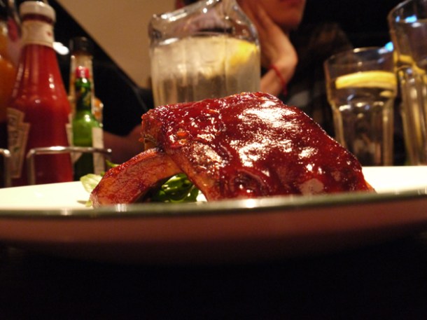 short rack of ribs at all star lanes bayswater