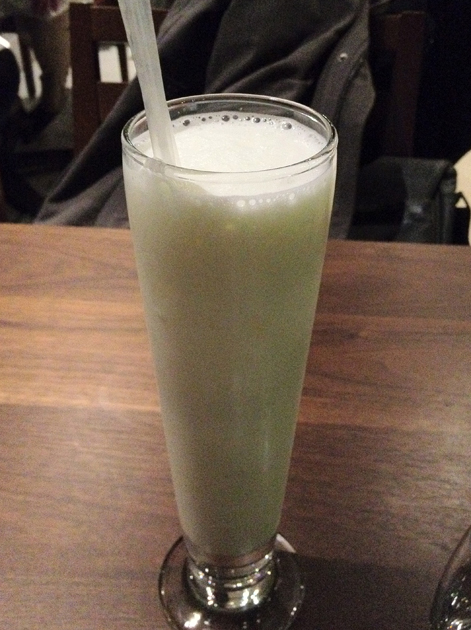 sweetened lassi at cinnamon soho