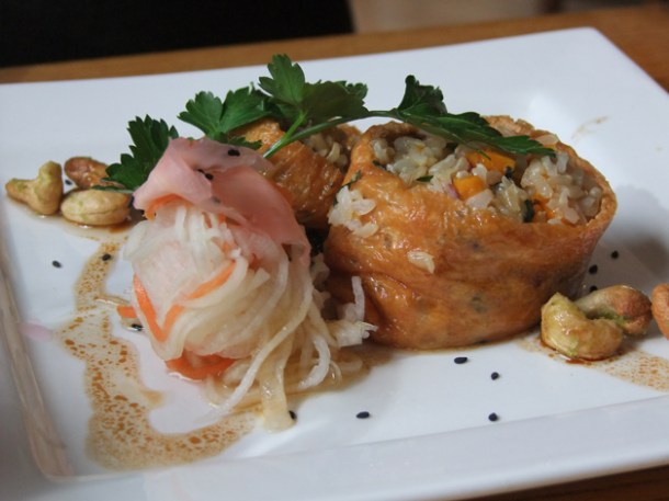 tofu pockets at food for friends
