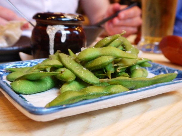 edamame at tonkotsu soho
