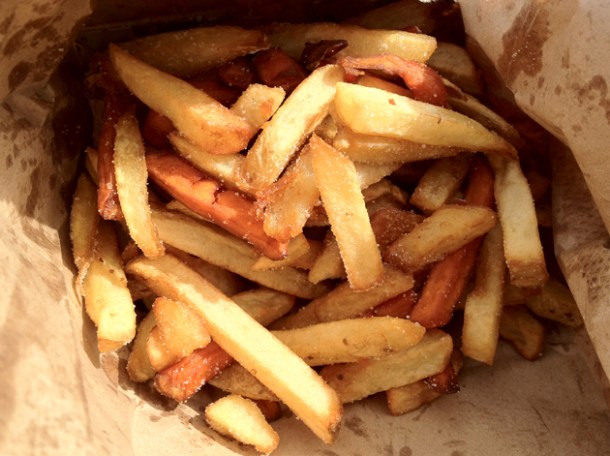 bleecker burger mixed fries