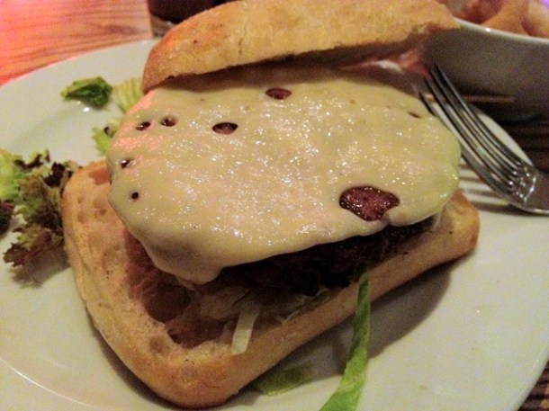carnaby classic burger with cheese