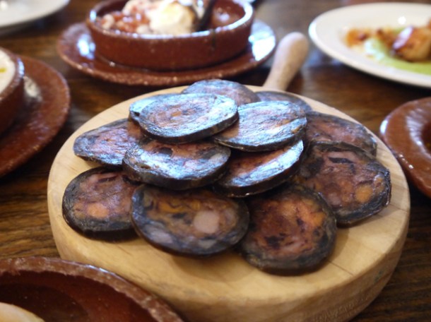 morcilla de bellota at copita