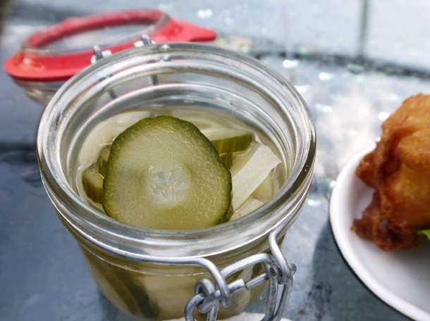 jar of pickles at dach and sons