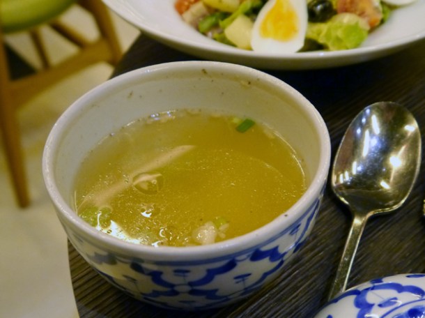 bitter melon soup at naamyaa cafe