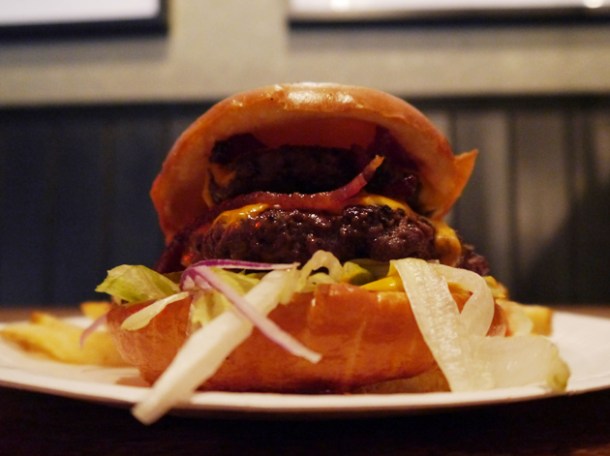 bacon double cheeseburger from mother flipper