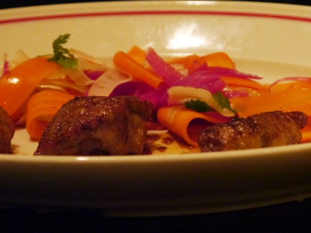 veal sweetbreads at mash