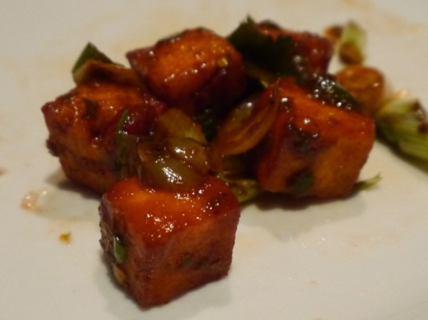 chilli paneer cheese at malibu club