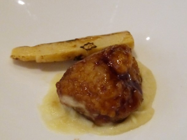 sweetbreads with bamboo at bo london