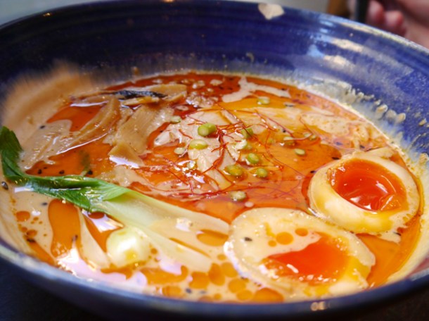 tantanmen ramen at bone daddies