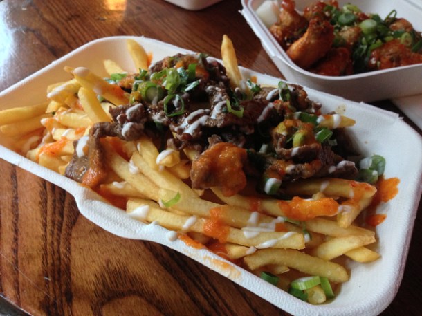 bulgogi fries at kimchi cult