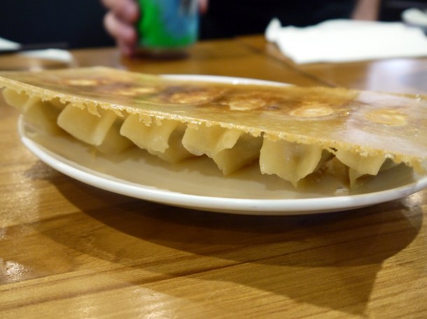 fried prawn and egg pastry dumplings at din tai fung