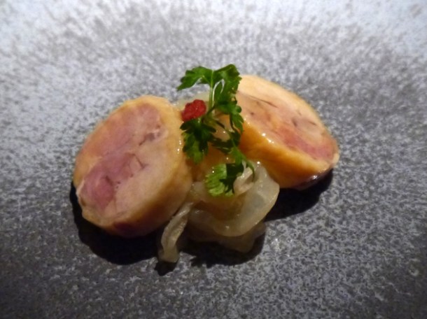 drunked chicken and jelly fish at hkk
