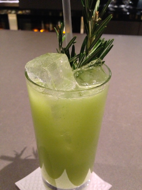 washed potatoes cocktail at hkk