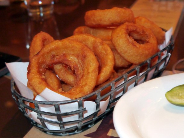 onion rings at blt burger
