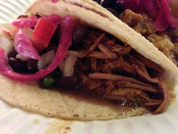 pork taco at buen provencho