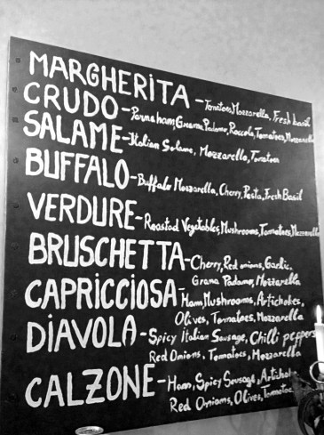 piccolo forno soho london menu