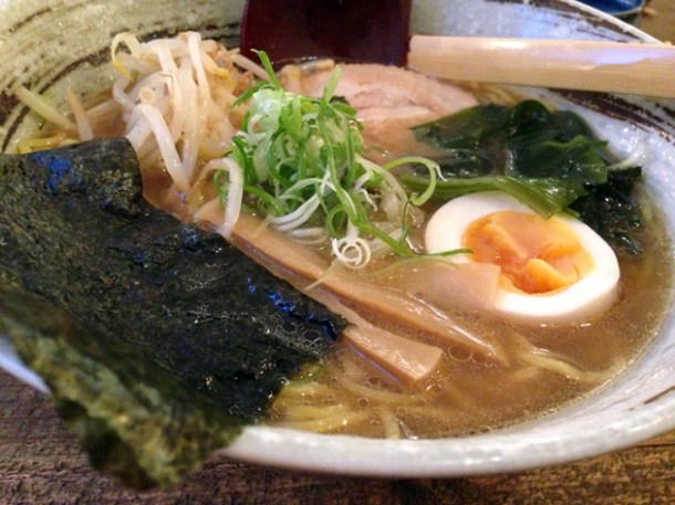 soy ramen at kirazu