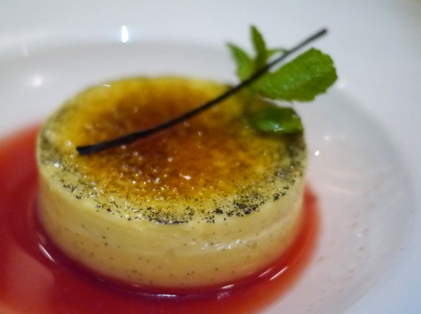 creme brulee at inamo piccadilly