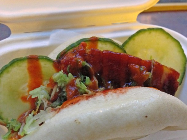 pork gua bao from yum bun