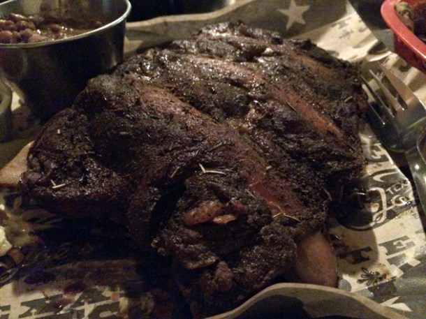 beef short rib at texas joe's